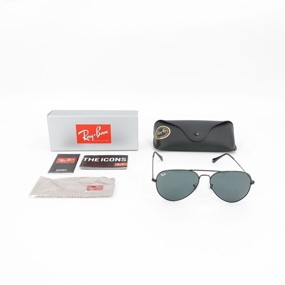 Ray Ban RB3025 Aviator Classic Sunglasses Black OS main image 6